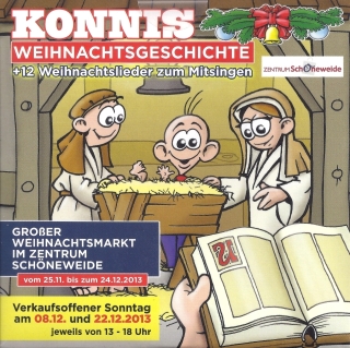 Step Laube Kinderhörspiel Konnis Weihnachtsgeschichte, Cover by courtesy of (c) Tianda, Illustration R.Kretschmann