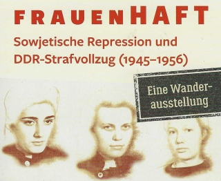Flyer Ausstellung Frauen Haft 2025